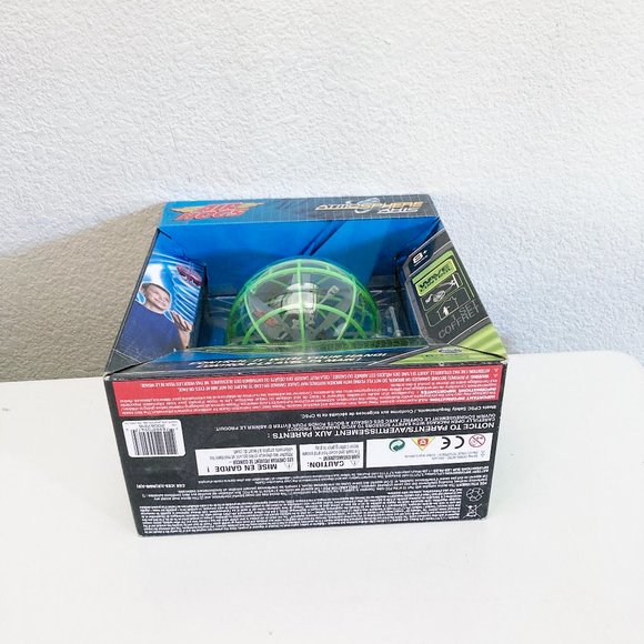 NEW Air Hogs Atmosphere Axis Hovering Sphere Wave Control Spin Master, Green Toy - Picture 5 of 6